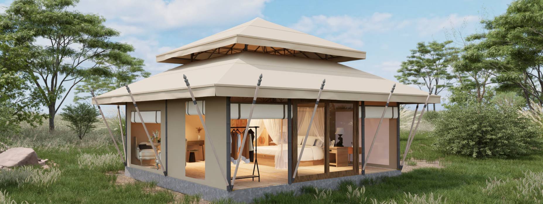 漾濞户外野奢帐篷